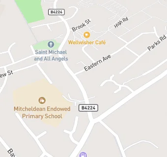 map for Sunbeams Day Nursery