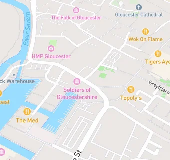 map for Wholly Gelato At Gloucester Food Dock