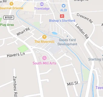 map for Bishops Stortford Escape Rooms