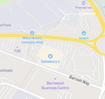 map for Sainsbury's