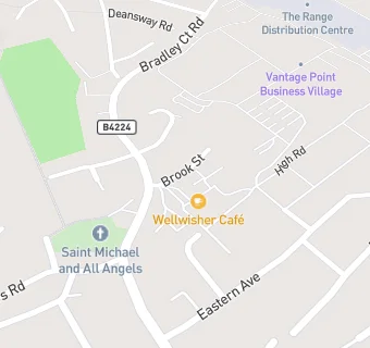 map for Wellwisher Cafe