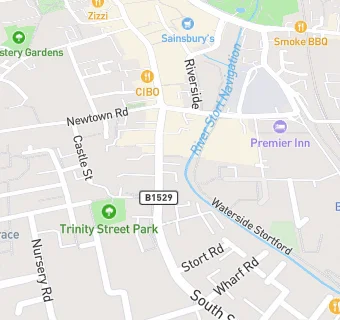 map for South Street Surgery