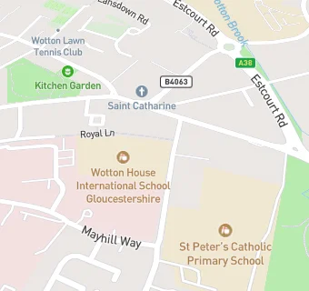 map for Wotton House International School Gloucestershire