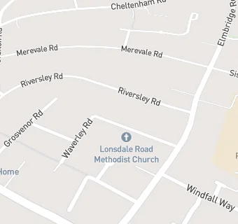 map for Lonsdale Methodist Church