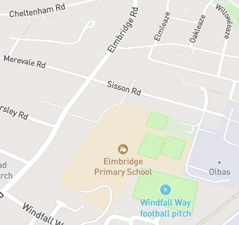 map for Caterlink At Elmbridge Primary School