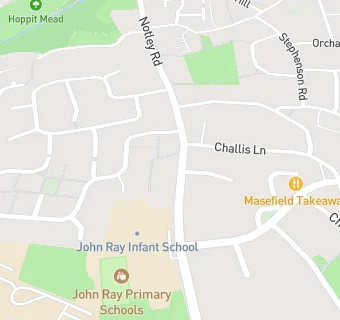 map for John Ray Junior School