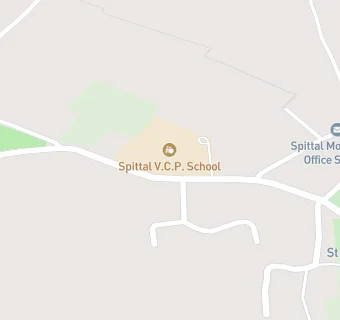 map for Spittal V.C.P. School