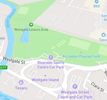 map for Riverside Sports And Leisure Club