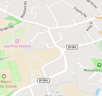 map for St Mary's Catholic School