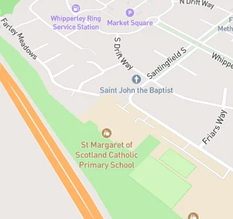 map for Stockwood Park Academy