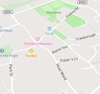 map for The Bull Charlbury Ltd