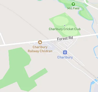 map for Nära Charlbury