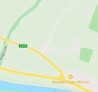 map for Nantyffin Cider Mill