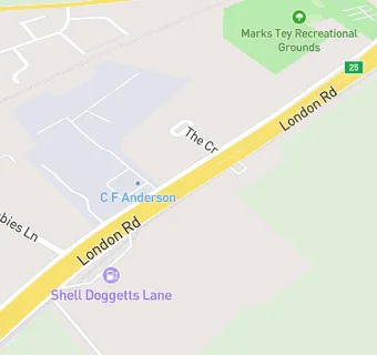 map for Shell Doggetts Lane