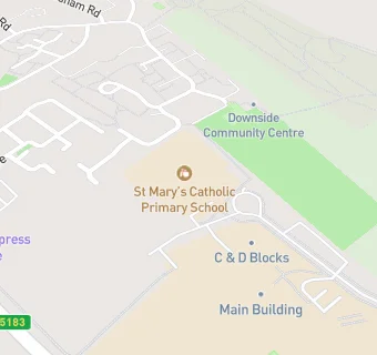 map for St Mary Catholic Primary School