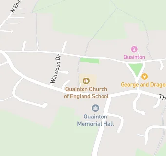 map for Quainton Church of England School