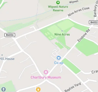 map for Charlbury Community Centre Cafe