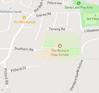 map for The Richard Pate School