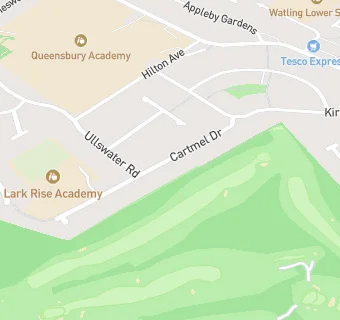 map for Lark Rise Academy