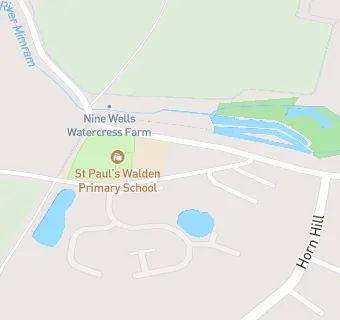 map for St. Pauls Walden Pre-School