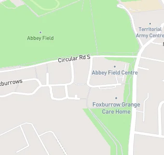 map for Abbey Field Medical Centre