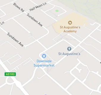 map for Downside Supermarket