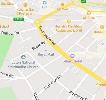 map for Mydentist, Dunstable Road, Luton 