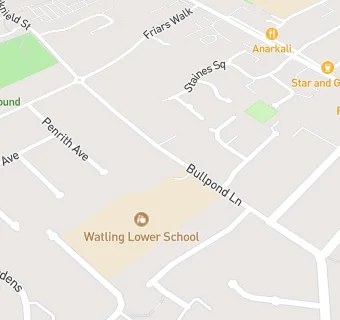 map for Watling Lower School - Forest Club