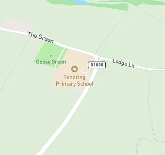 map for Tendring Primary School