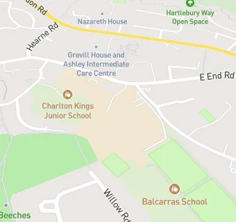 map for Balcarras School