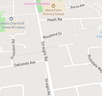 map for Straight Road Dental Practice Ltd