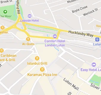 map for Nando's Chickenland