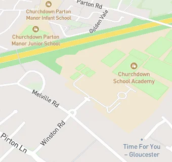 map for Churchdown School