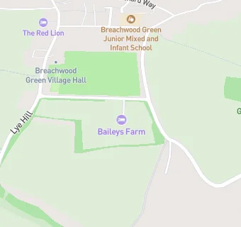 map for Baileys Farm Bed & Breakfast