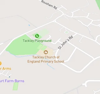 map for Tackley Church of England Primary School