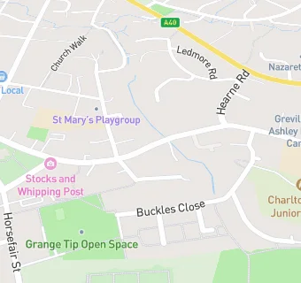 map for Charlton Kings Baptist Church