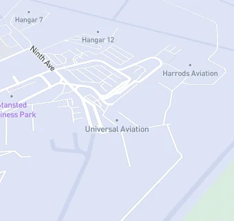 map for Universal Aviation Ltd