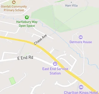 map for East End Stores