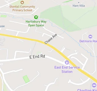 map for East End Services