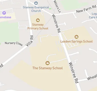 map for The Stanway School