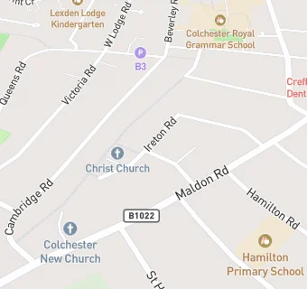 map for Christ Church