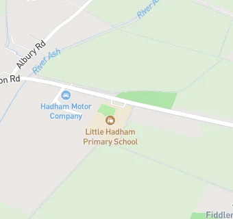 map for Little Hadham Primary School