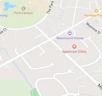 map for The Leckhampton Surgery