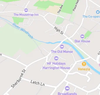 map for Harrington House Hotel