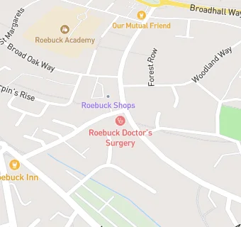 map for Broadwater Surgery