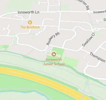 map for Innsworth Junior School