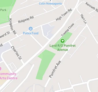 map for Luton Irish Forum Ltd