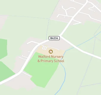 map for Walford Nursery & Primary School