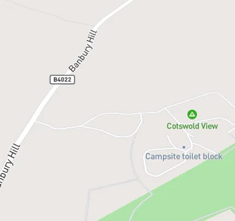 map for Cotswold View Caravan & Camping Park- The Old Shed