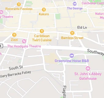 map for St John's Green Primary School